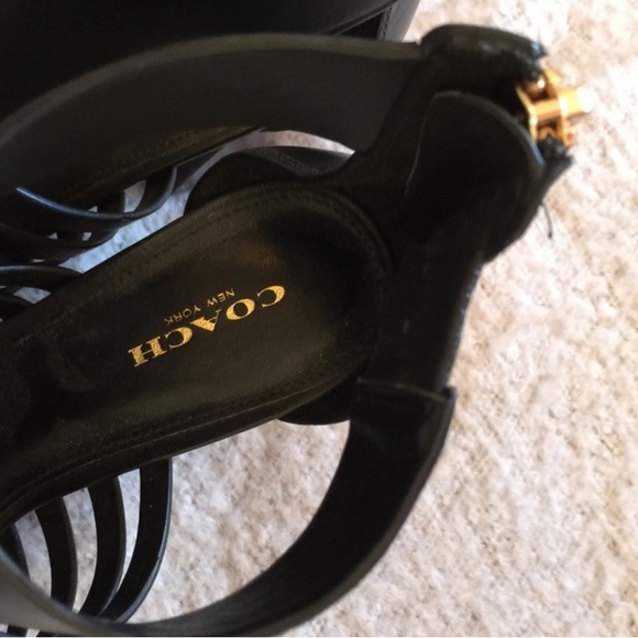 Coach heels size 8 - Picture 7 of 8